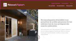 Desktop Screenshot of novavisionscreens.com