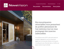 Tablet Screenshot of novavisionscreens.com